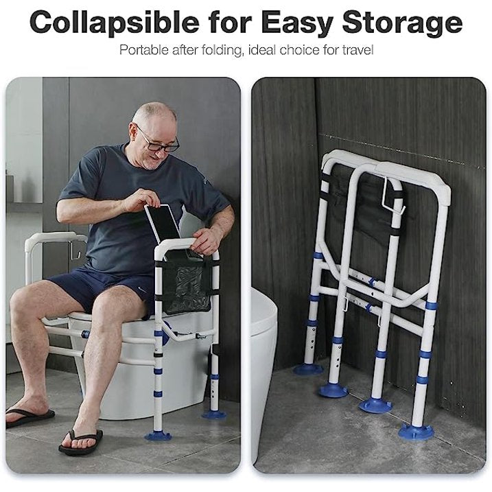 Collapsible Safety Toilet Frame - Aging Goods