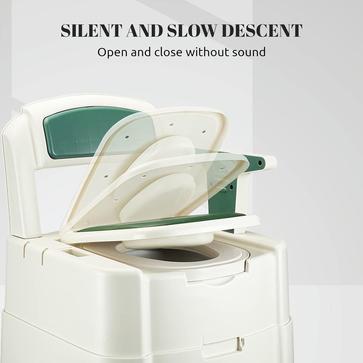 Bedside Commode Chair With Motion Light - Aging Goods