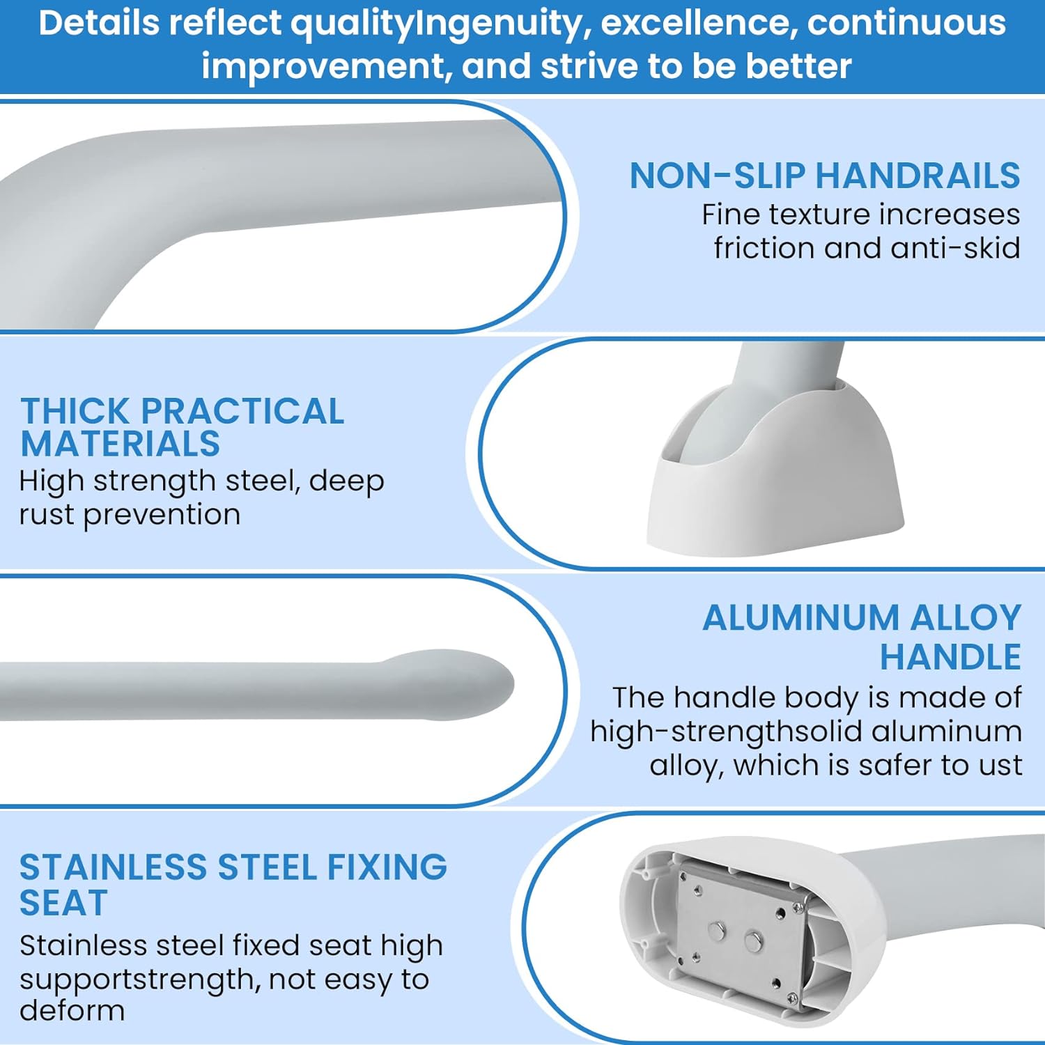Compact Flip-up Safety Toilet Frame - Aging Goods